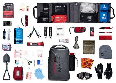 Image showing  35 pc. SEVENTY2 Survival System Kit, Gray