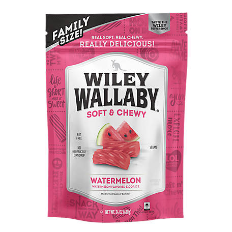Wiley Wallaby Watermelon Licorice, 24 oz., 120166