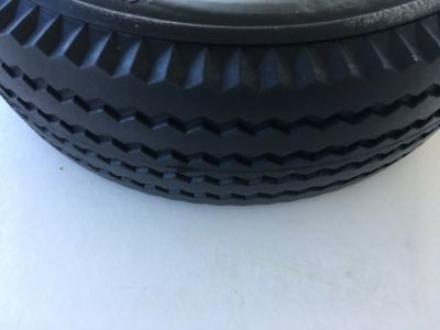 Image showing  10 in. Extreme Non-Flat Wheel, 330 lb. Capacity GTF-1058CHENF