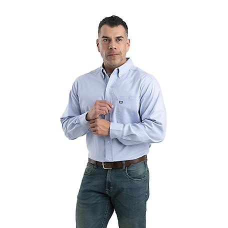 Berne Foreman Flex Long Sleeve Button Down Shirt