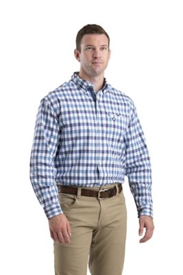 Berne Men's Foreman Flex Long-Sleeve Button-Down Shirt