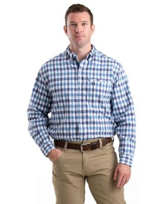 Image showing 0 th Berne Men's Foreman Flex Long Sleeve Button Down Work Shirt