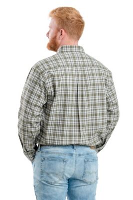 Image showing  Men's Foreman Flex Long Sleeve Button Down Work Shirt