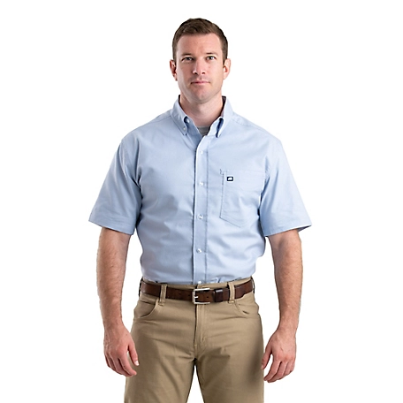 Berne Foreman Flex Short Sleeve Button Down Shirt