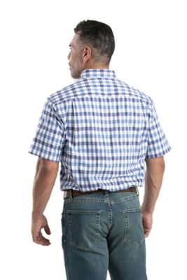 Image showing 1 th Berne Foreman Flex Short Sleeve Button Down Shirt