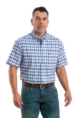 Berne Foreman Flex Short Sleeve Button Down Shirt