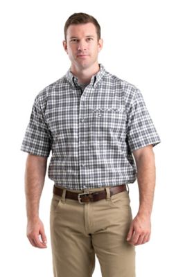 Image showing 0 th Berne Foreman Flex Short Sleeve Button Down Shirt
