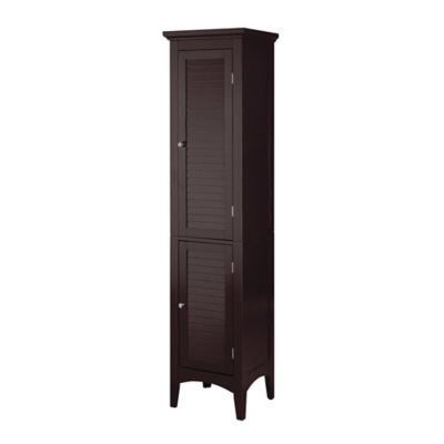 Image showing  63 in. 2-Door Glancy Wooden Tall Tower Storage Cabinet