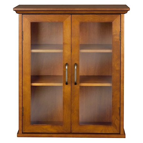 Elegant Home Fashions Avery Wall Cabinet with 2-Doors