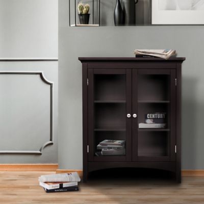 Image showing  2-Door Madison Wooden Floor Cabinet, 13 in. x 26 in. x 32 in.