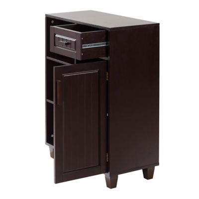 Image showing  Catalina Wooden Floor Cabinet with Storage Drawer