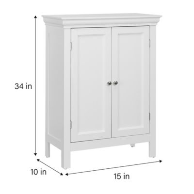 Image showing  2-Door Stratford Freestanding Cabinet, 15 in. x 34 in. x 10 in.