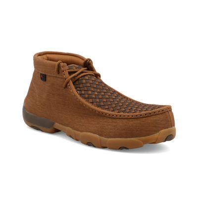 Image showing 7 th Twisted X Men's Nano Toe Chukka Driving Moc Work Shoes