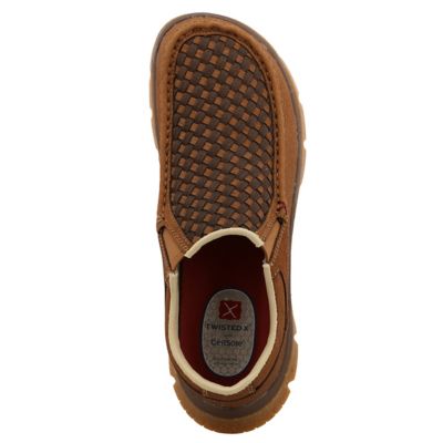 Image showing  Men's Oblique Toe Slip-On Shoes