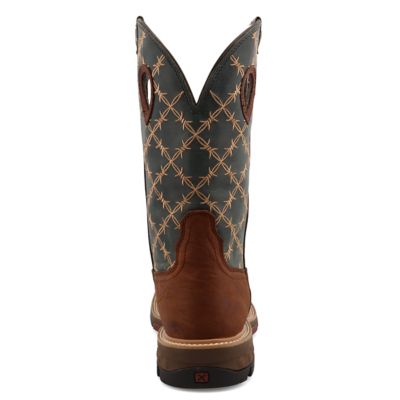 Image showing 5 th Twisted X Men's Nano Toe Western Work Boots, 12 in.