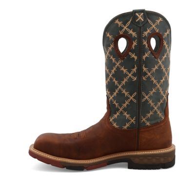 Image showing 6 th Twisted X Men's Nano Toe Western Work Boots, 12 in.