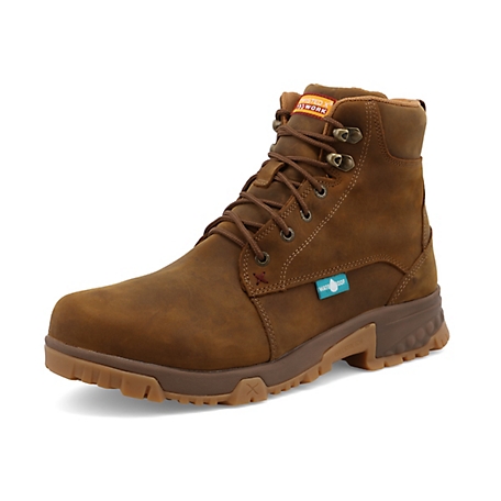 Twisted X Men's Work Boots with CellStretch, 6 in.