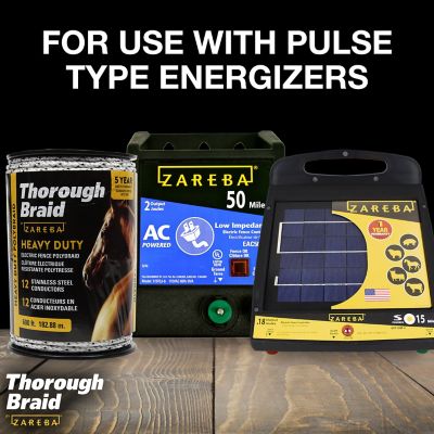 Image showing 5 th Zareba 600 ft. x 320 lb. Thoroughbraid Heavy-Duty 7-Strand Polybraid