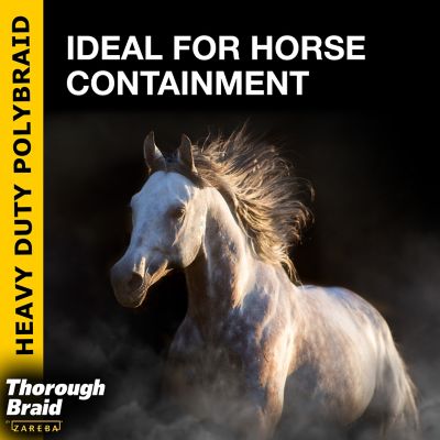 Image showing 8 th Zareba 600 ft. x 320 lb. Thoroughbraid Heavy-Duty 7-Strand Polybraid