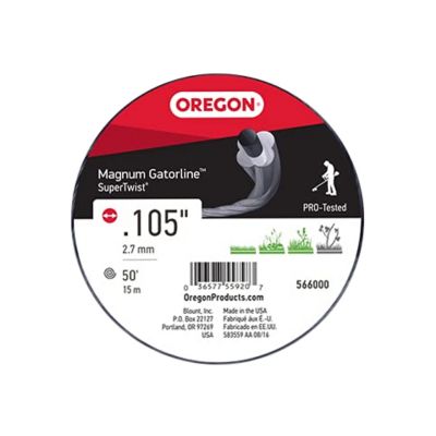 Image showing  0.105 in. x 50 ft. Magnum Gatorline SuperTwist Trimmer Line