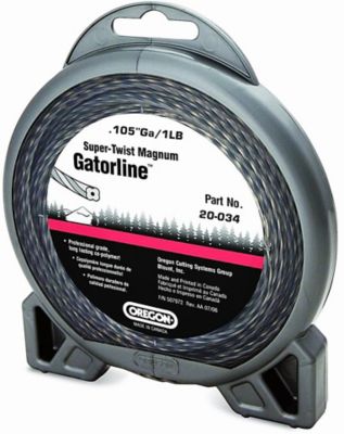 Image showing  0.105 in. x 16 in. Gatorline Magnum Super Twist Trimmer Line