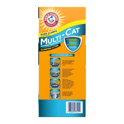 Image showing  Multi-Cat Clumping Litter Unscented, 29 lb.