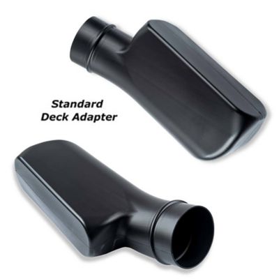 Image showing  Lawn Deck Boot Adapter for Leaf Vacuums with 8 in. Hoses