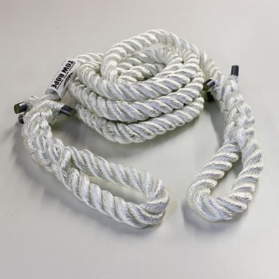 Hercules Tow Ropes 1 in. x 20 ft. Nylon Recovery Rope with Eyes, 32,000 lb. Tensile Strength