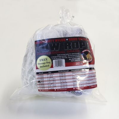 Image showing  1-1/4 in. x 30 ft. Nylon Recovery Rope with Eyes, 40,300 lb. Tensile Strength