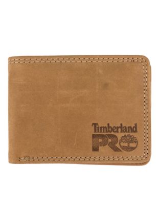 Timberland PRO RFID-Blocking Slim Leather Bifold Wallet