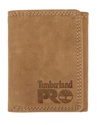 Timberland PRO RFID-Blocking Leather Trifold Wallet