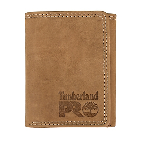 Timberland PRO RFID-Blocking Leather Trifold Wallet
