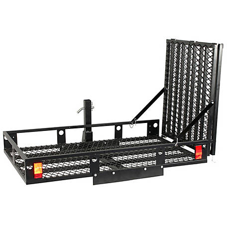 Tow Tuff Universal Steel Cargo Carrier with Ramp