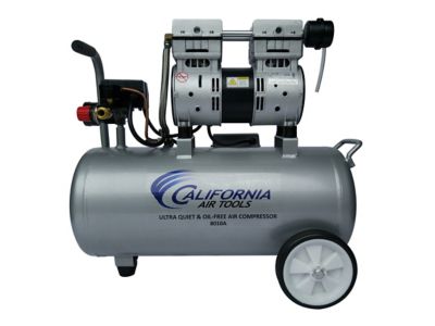 California Air Tools 1 HP 8 gal. Ultra Quiet and Oil-Free Lightweight Aluminum Tank Air Compressor
