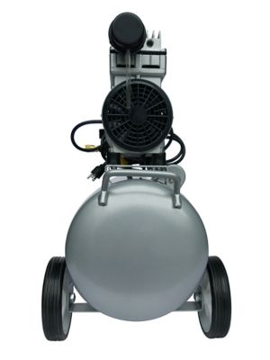 Image showing  1 HP 8 gal. Ultra Quiet and Oil-Free Lightweight Aluminum Tank Air Compressor