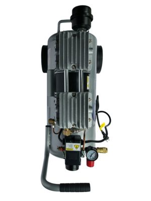 Image showing  1 HP 8 gal. Ultra Quiet and Oil-Free Lightweight Aluminum Tank Air Compressor