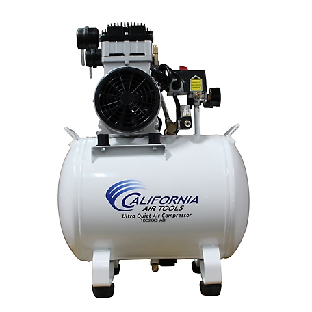 California Air Tools 2 HP 10 gal. Ultra Quiet and Oil-Free Steel Tank Air Compressor with Auto Drain Valve