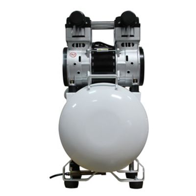 Image showing  2 HP 10 gal. Ultra Quiet and Oil-Free Steel Tank Air Compressor with Auto Drain Valve, 125 PSI