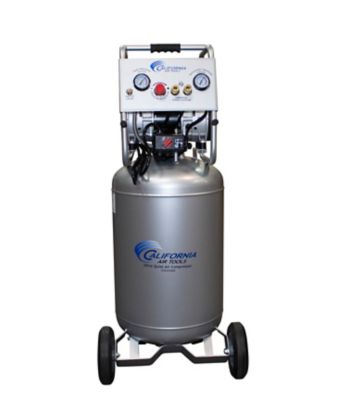 California Air Tools 2 HP 20 gal. Ultra Quiet and Oil-Free Steel Tank Air Compressor with Automatic Drain Valve