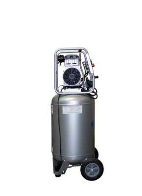 Image showing 5 th California Air Tools 2 HP 20 gal. Ultra Quiet and Oil-Free Steel Tank Air Compressor with Automatic Drain Valve