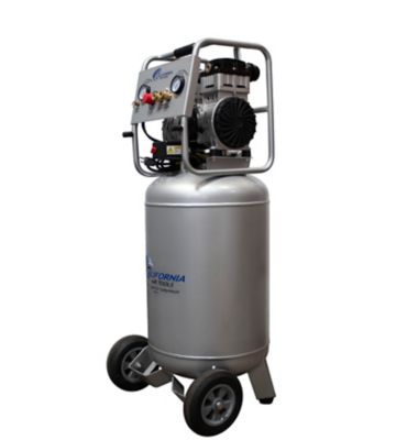 Image showing  2 HP 20 gal. Ultra Quiet and Oil-Free Steel Tank Air Compressor, 220V, 60 Hz