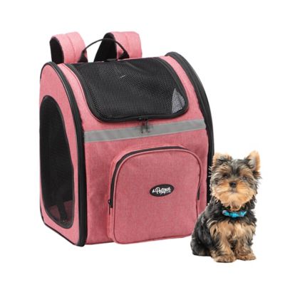 Petique The Backpacker Pet Carrier, Coral