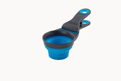 Dexas Klipscoop .5 Expandable Scoop with Clip, Black