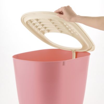 Image showing  Paw Trax Top Entry Cat Litter Box, Salmon Pink