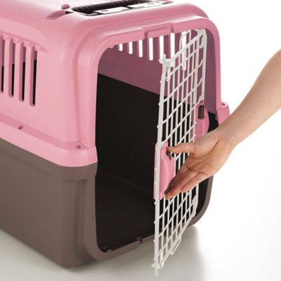 Image showing  E-Z Mobile 1-Door Polyethylene Pet Carrier with Wheels