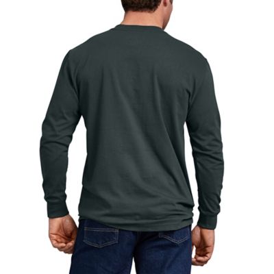 Image showing 1 th Dickies Men's Heavyweight Crew Neck Long-Sleeve T-Shirt