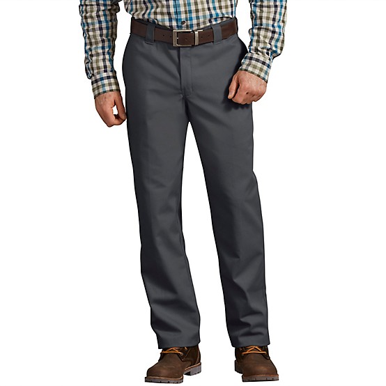 Dickies Men's Regular Fit Mid-Rise Active Waist Work Pants Dickies Men's Regular Fit Mid-Rise Active Waist Work Pants
