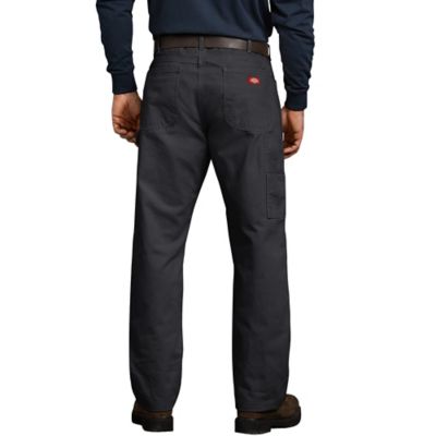 Image showing  Men's Relaxed Fit Mid-Rise Straight Leg Utility Duck Work Jeans
