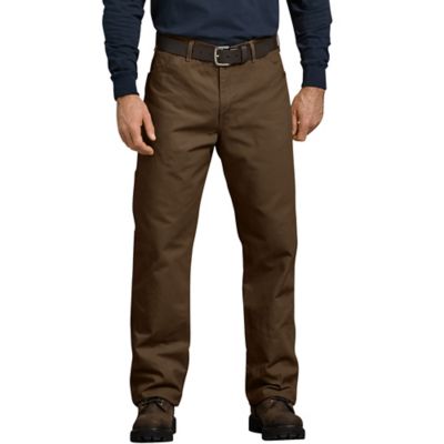 Image showing  Men's Relaxed Fit Mid-Rise Straight Leg Utility Duck Work Jeans