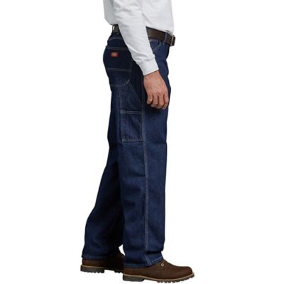 Image showing  Men's Relaxed Fit Mid-Rise Carpenter Denim Work Jeans